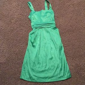 2-Hip by Wrapper Green Party dress w/pockets Sz 14
